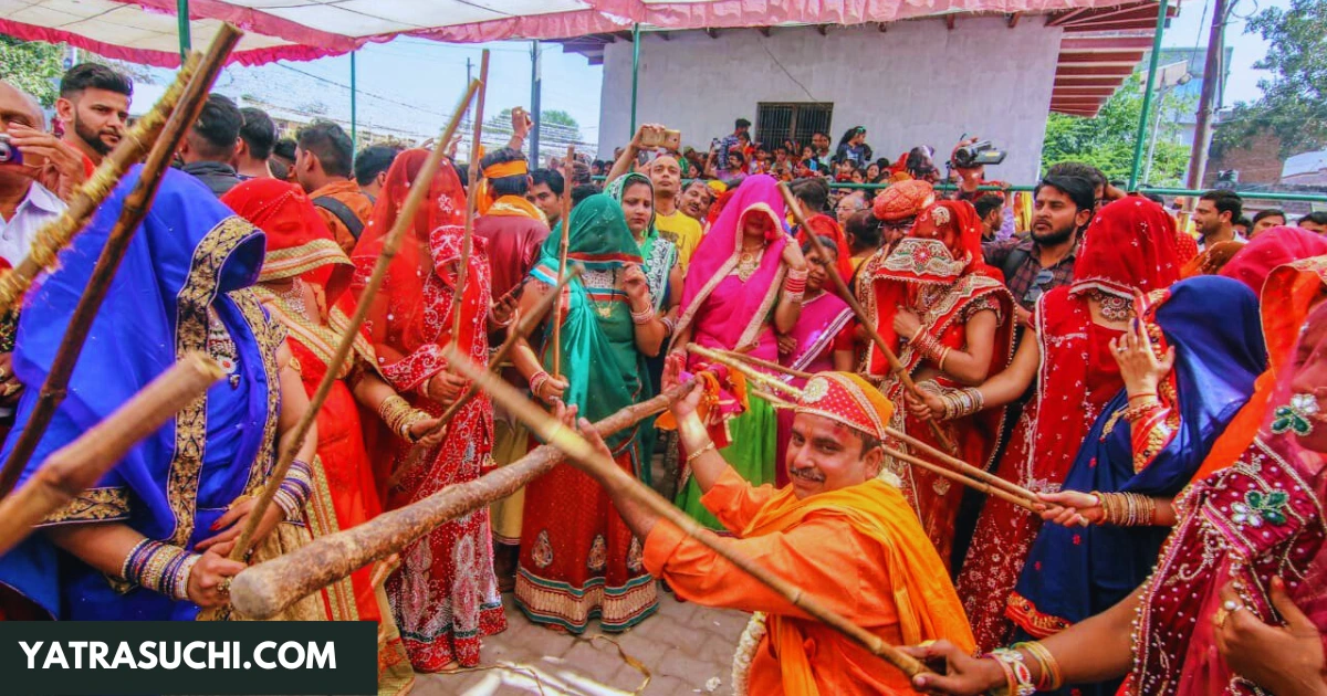 chhadimar holi gokul