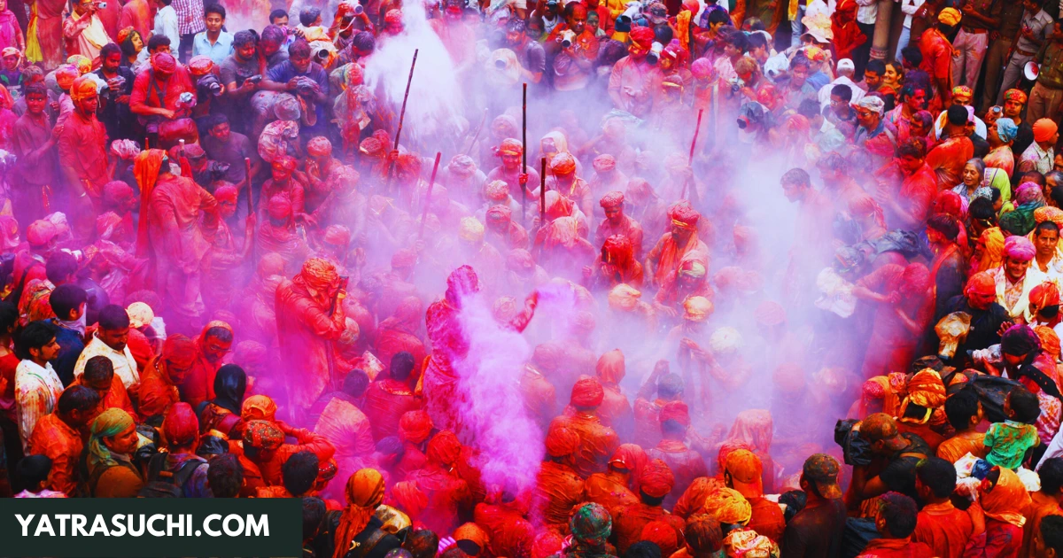 lathmar holi in barsana